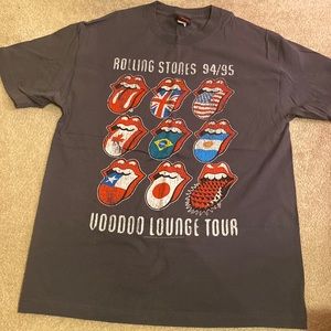 🌸 mens The Rolling Stones t shirt! Mens size large!